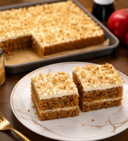Babkin hrnčekový mrkvový koláč – vláčny domáci recept s krémom
