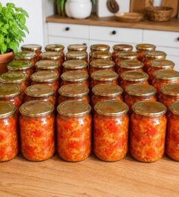 Domáce zavárané lečo od babky – overený recept na zimu