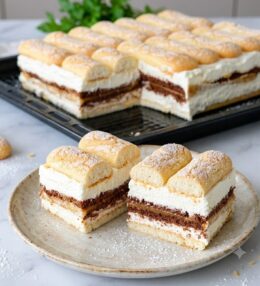 Nepečený piškótový koláč s mascarpone a karamelom: Rýchly a luxusný dezert